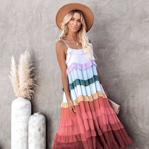 Vici Ruffle Dress